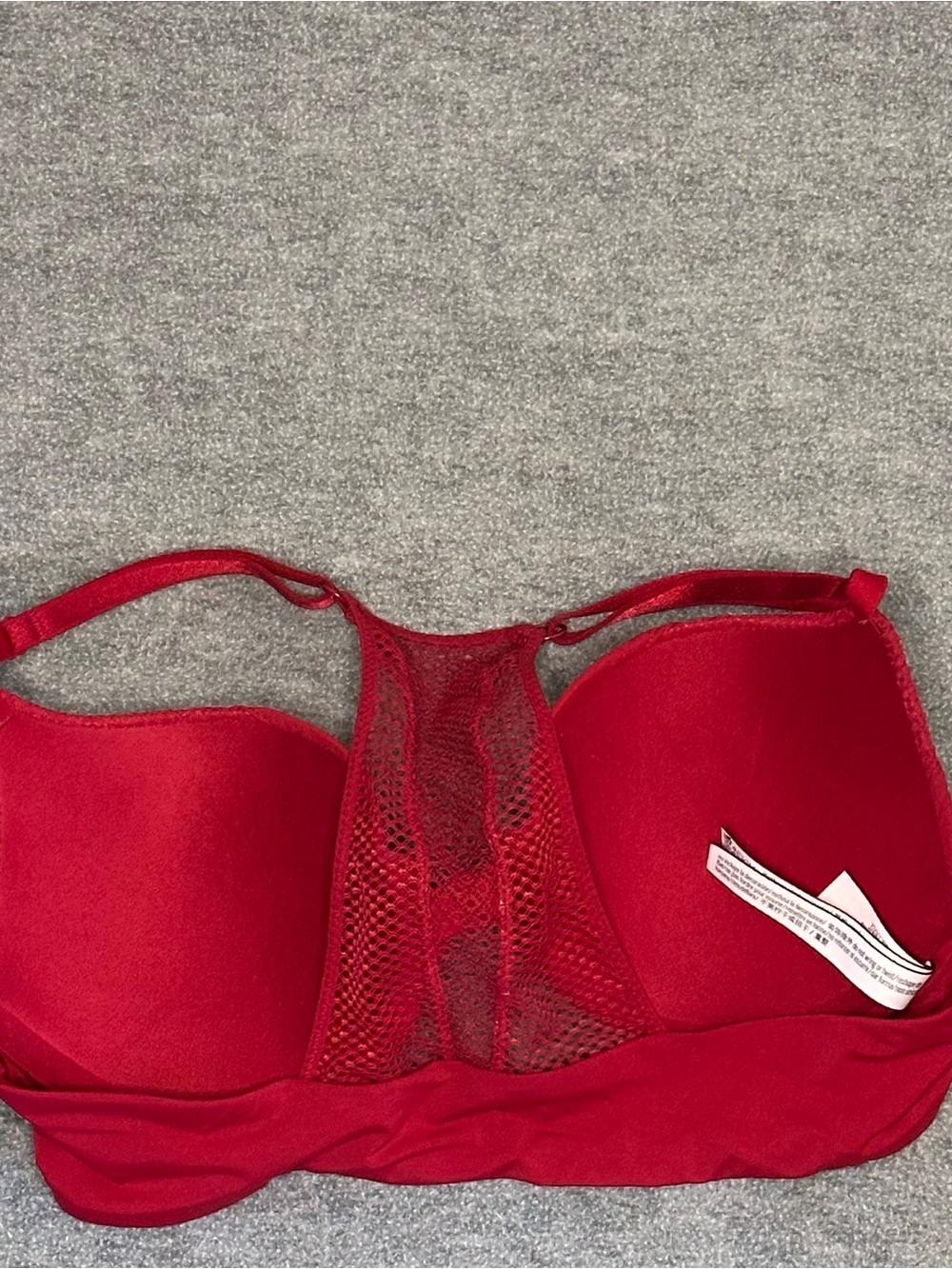 Victoria's Secret Red Racerback Push-Up Bra - Picture 7 of 7